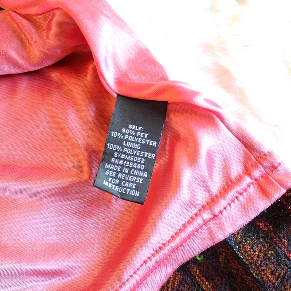 Urban Outfitters I. Image Festive Neon Sequined Skirt Small - Picture 9 of 9